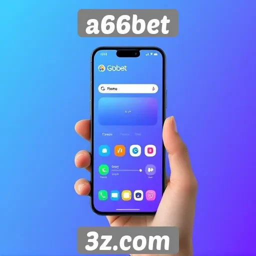 interface mobile do a66bet é otimizada para dispositivos